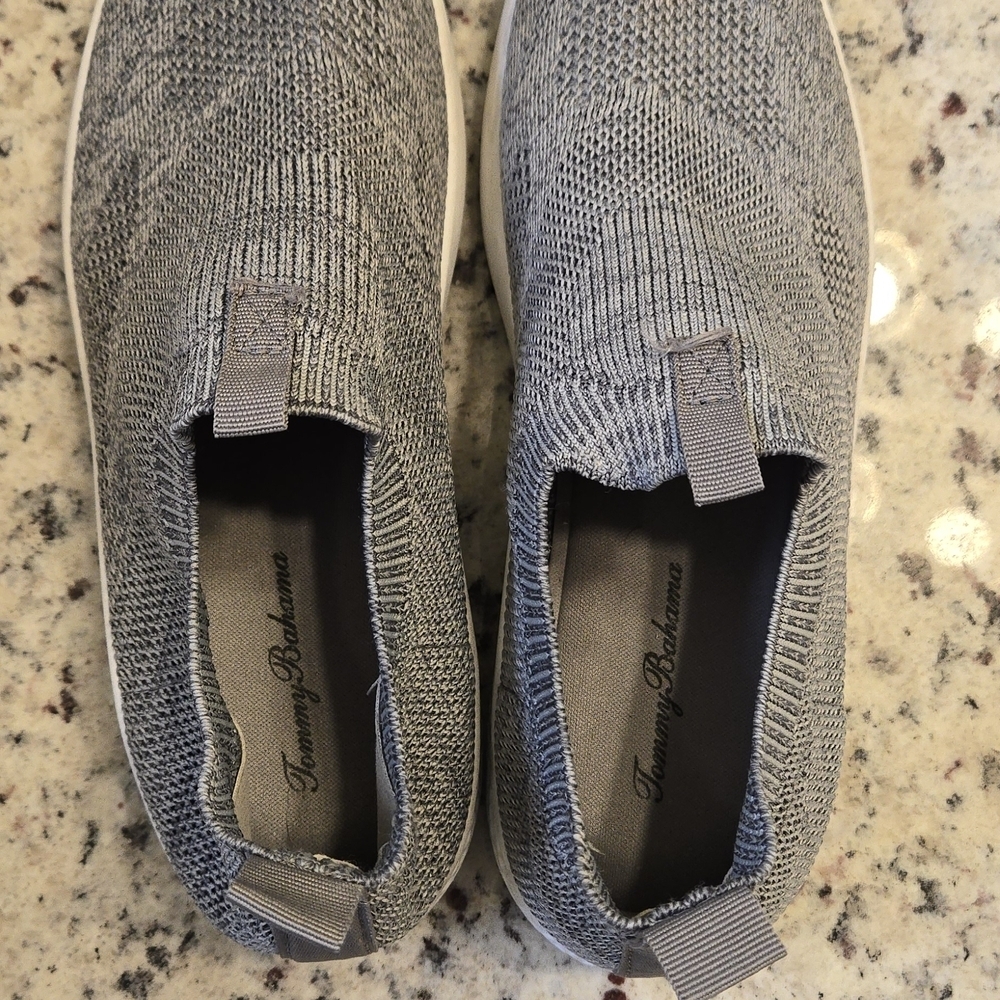 Tommy Bahama Flint Grey Knit Jogger - Picture 4 of 5